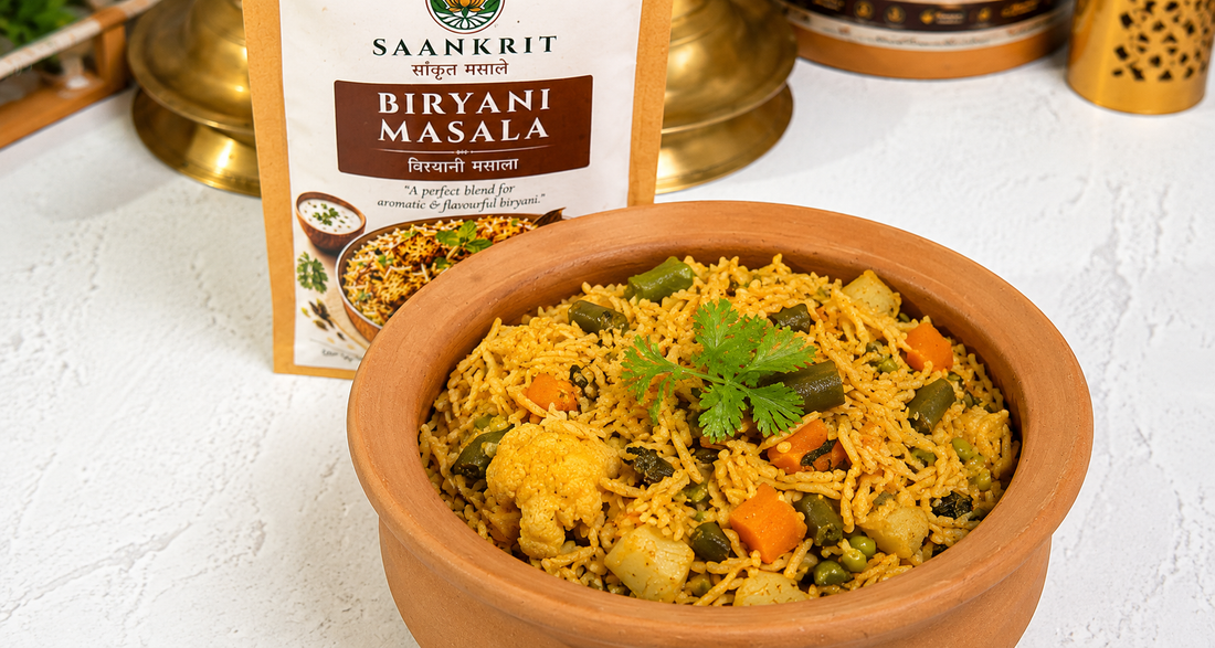 Satvik Vegetable Biryani