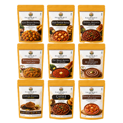 THE SAANKRIT SATVIK SPICE COLLECTION